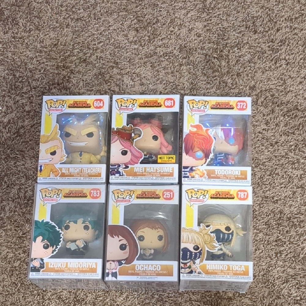 Funko Pop My Hero Academia Figures Set